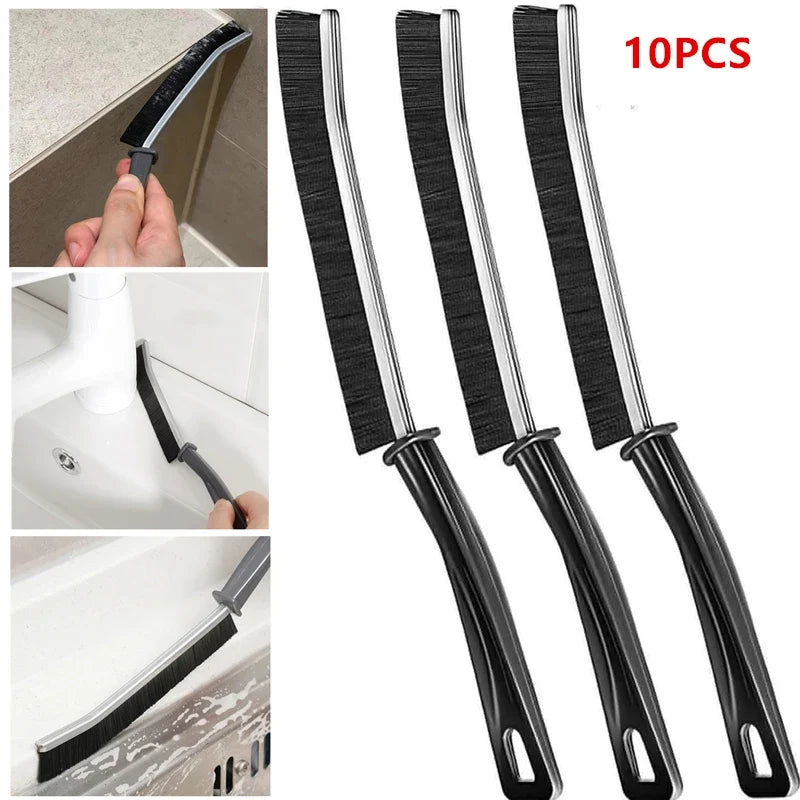 Crevice Cleaning Brush, Stiff Nylon Bristles, Rectangular Handheld Grout and Tile Gap Scrubber for Household Cleaning - product view 6