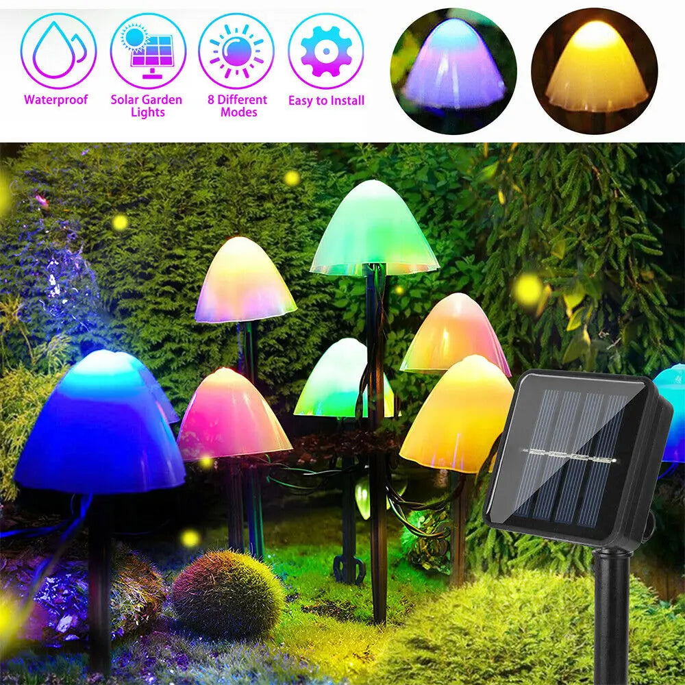 solar garden lights - product view 5