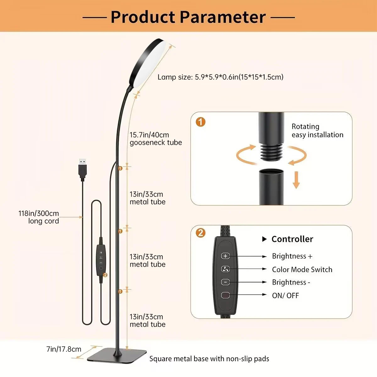 floor lamp - product view 4