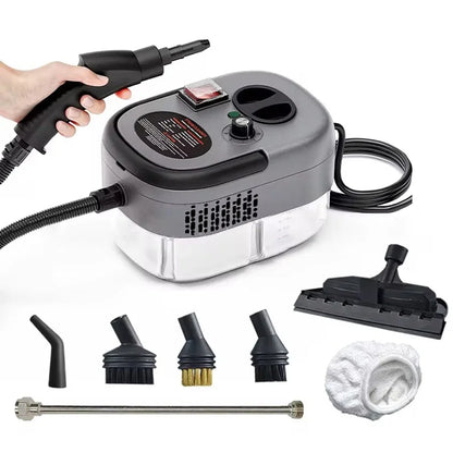 Handheld Steam Cleaner, High-Temperature Pressurized Steam, Brush-Head Design, 220 V for Kitchen and Car Cleaning - product view 2