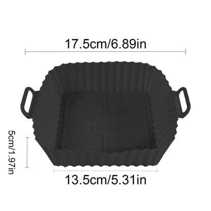 Silicone air fryer liner, product view 6