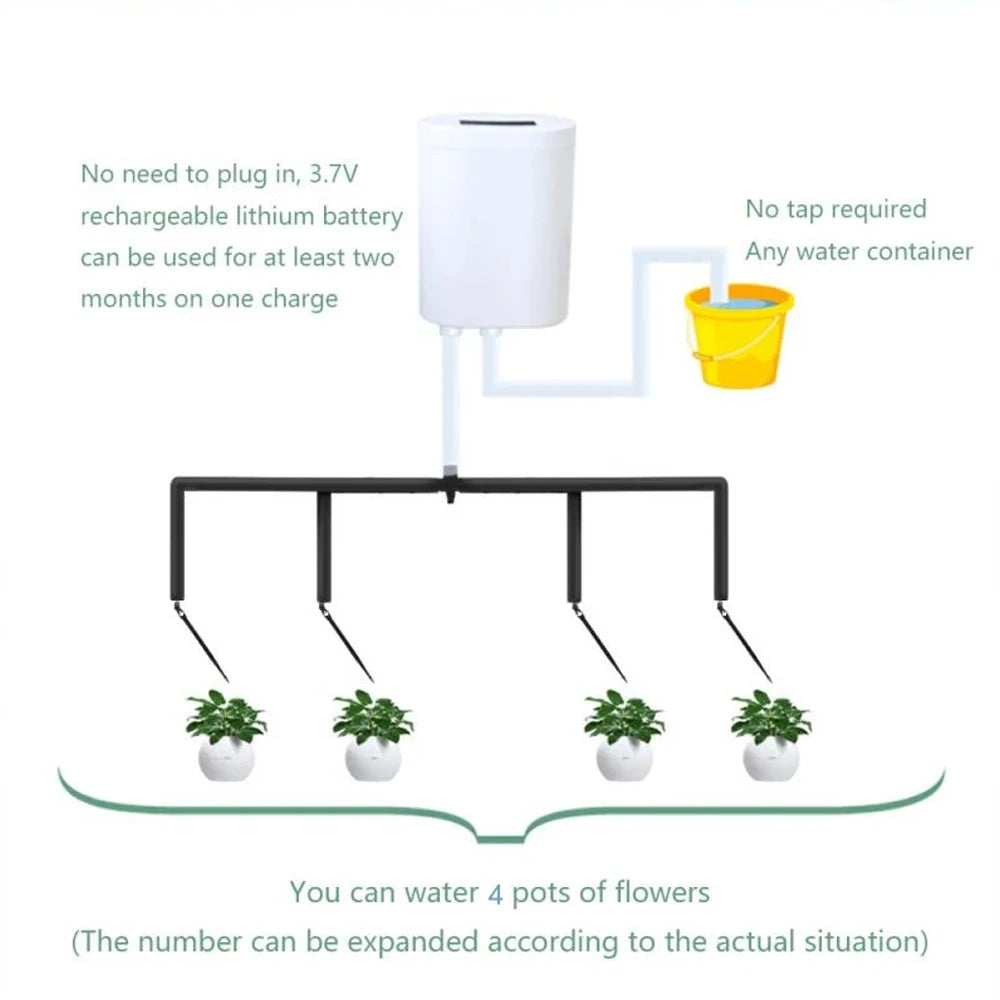 plant watering globes - product view 2