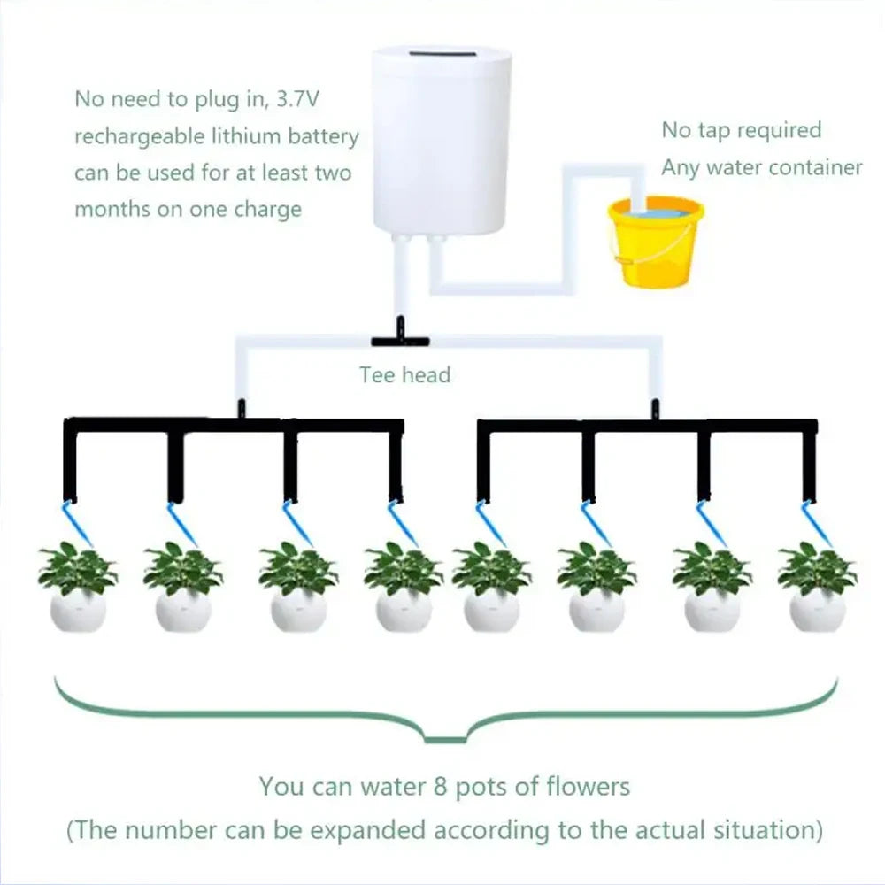 plant watering globes - product view 3