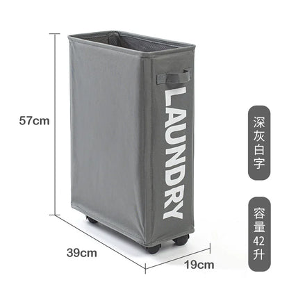 Foldable laundry basket, product view 5