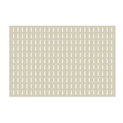 Plaid Area Rug, Soft Short-Pile Polyester, PVC Backing, Machine-Made Rectangle for Bedroom, Living Room and Entryway - product view 6