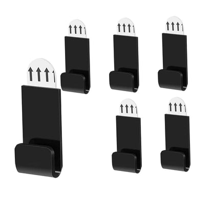 Picture Ledge, Wall-Mounted Plastic Vinyl Record Display Rack, No-Drill Album Cover Shelf in Clear or Black - product view 2