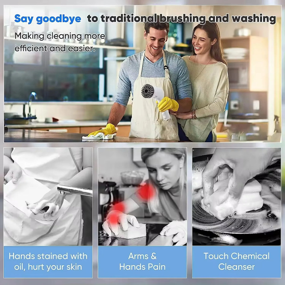 electric spin scrubber - product view 6