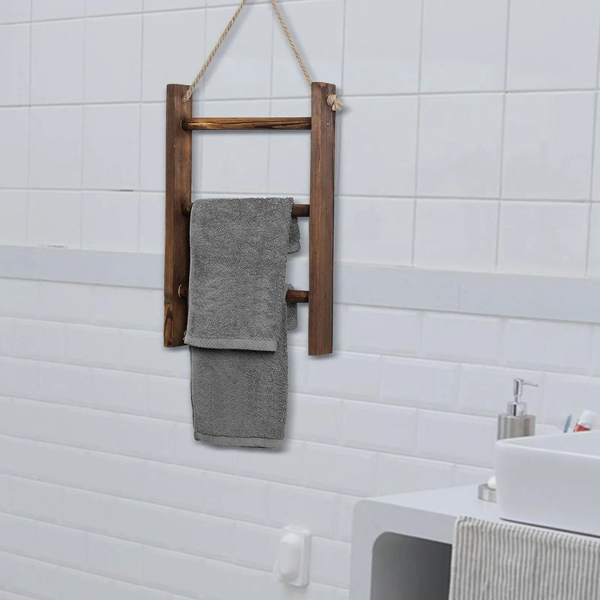 towel ladder rack - product view 3