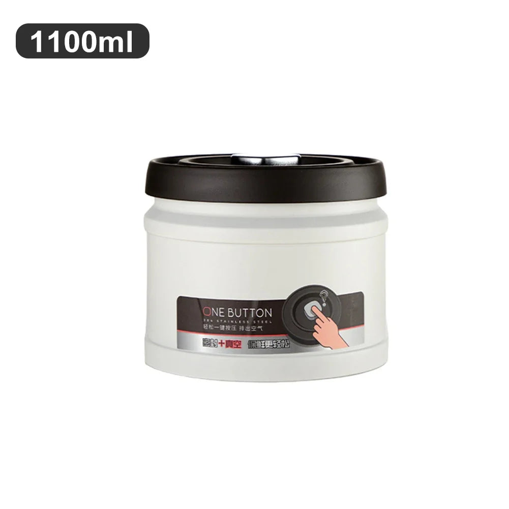Vacuum kitchen canister, product view 2