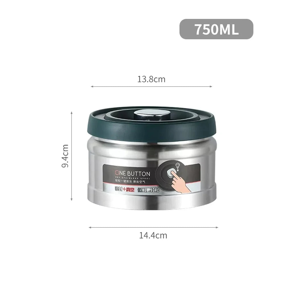 Vacuum kitchen canister, product view 4