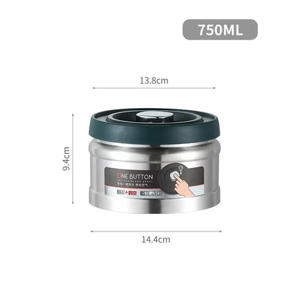 Vacuum kitchen canister, product view 4