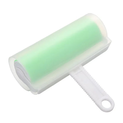 Reusable Lint Roller, Washable Manual Pet Hair Remover in Durable PP, Portable Cleaner for Clothes, Curtains and Furniture - product view 1