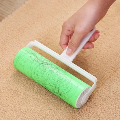 Reusable Lint Roller, Washable Manual Pet Hair Remover in Durable PP, Portable Cleaner for Clothes, Curtains and Furniture - product view 3