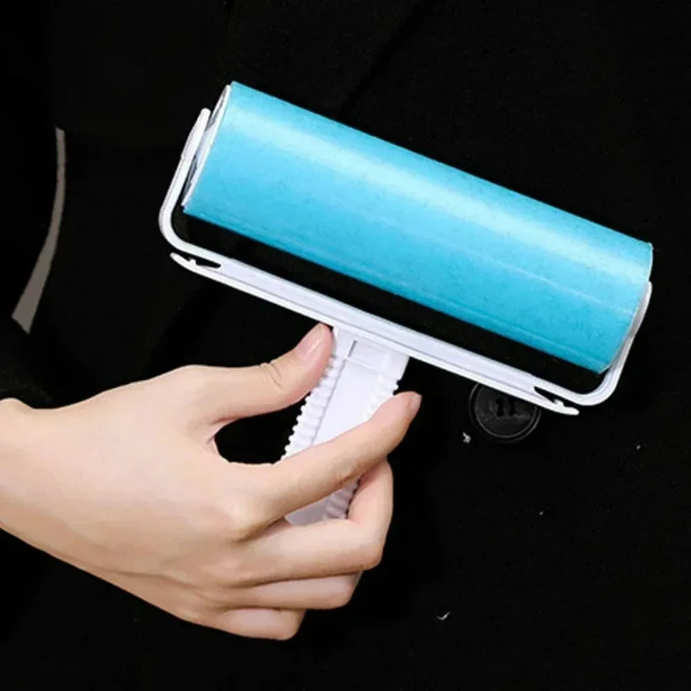 Reusable Lint Roller, Washable Manual Pet Hair Remover in Durable PP, Portable Cleaner for Clothes, Curtains and Furniture - product view 6