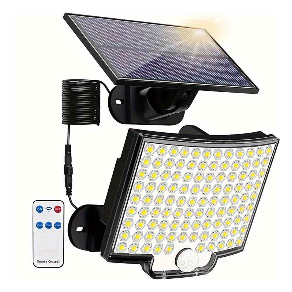 solar flood lights - product view 1