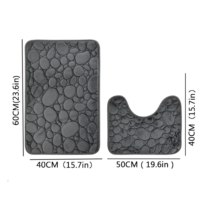 memory foam bath mat - product view 4