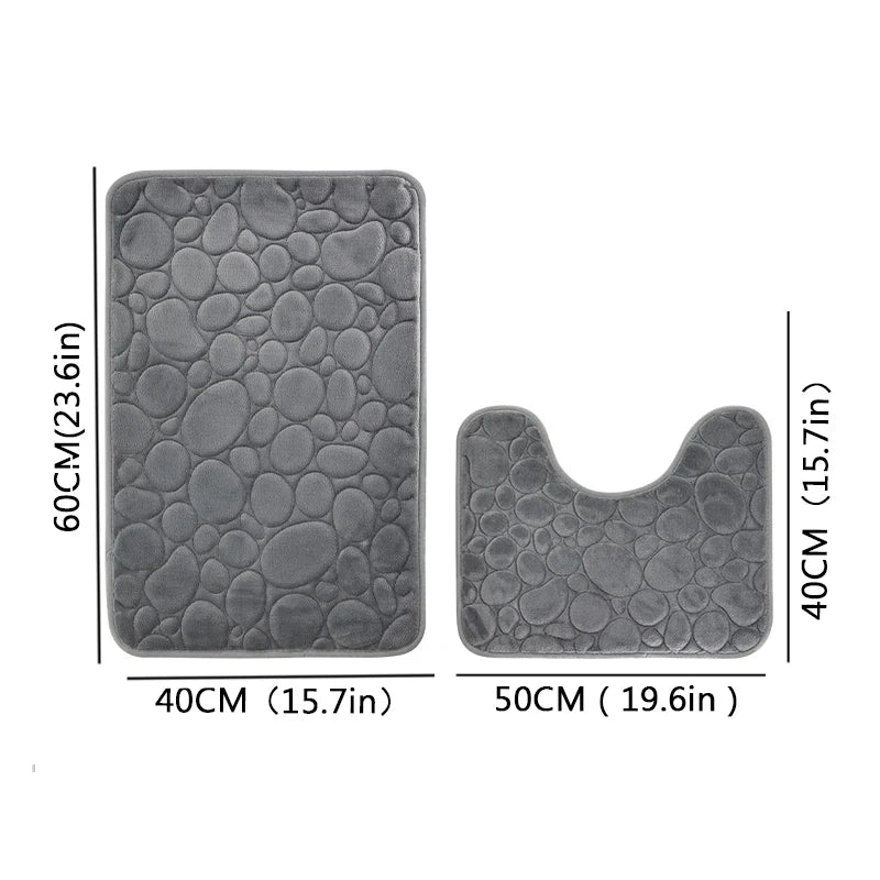 memory foam bath mat - product view 5