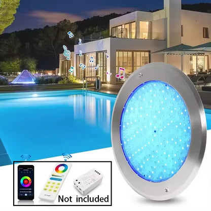 LED Pool Light, 12V DC Stainless Steel Underwater Lamp, RGB, Warm White or Cold White for Swimming Pools - product view 4