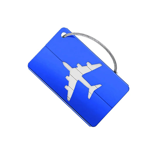 Travel Luggage Tag, Hanging Suitcase ID Tag with Name Card Format, Solid-Color Travel Accessory in Five Color Options - product view 1