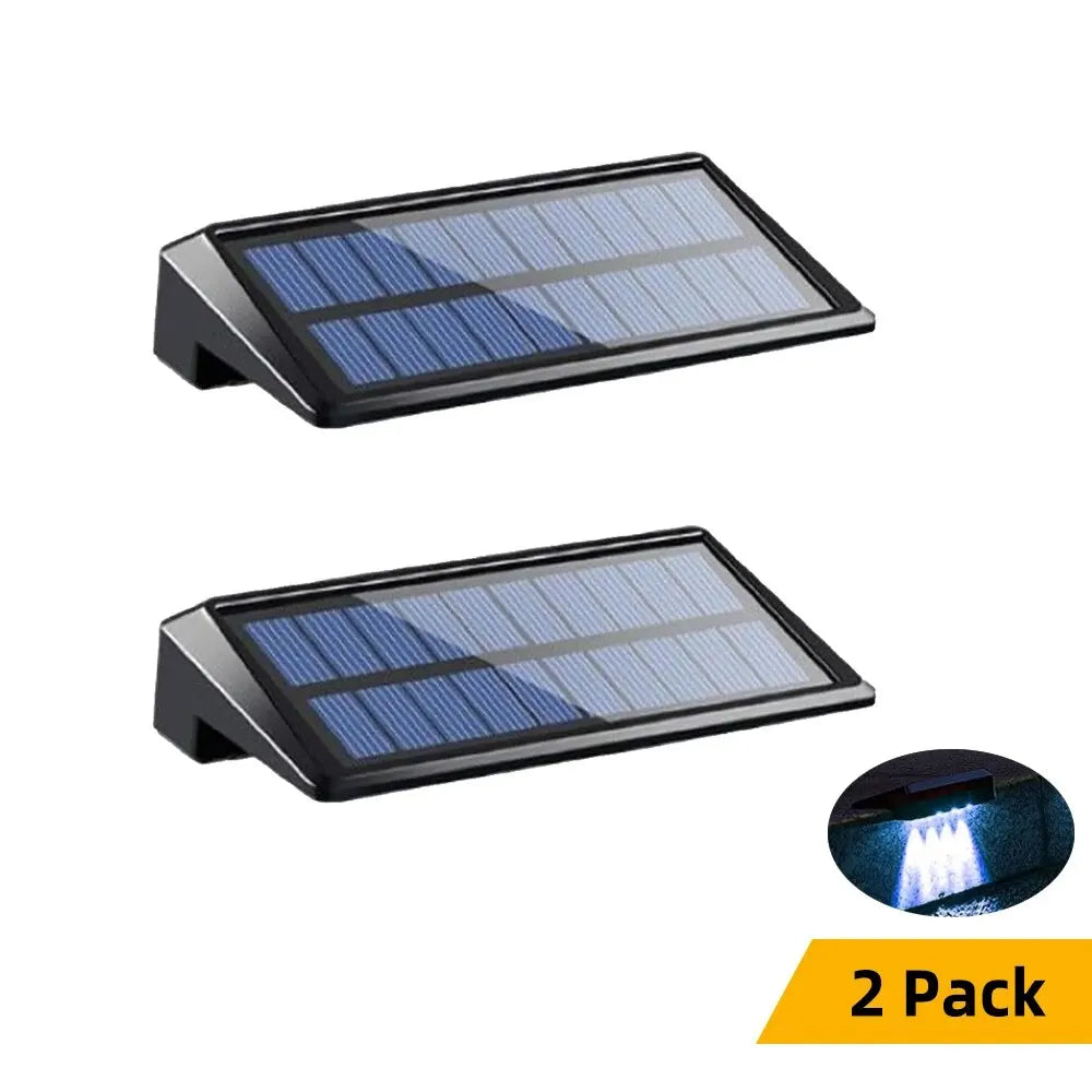 Solar LED Fence Wall Lights, product view 1