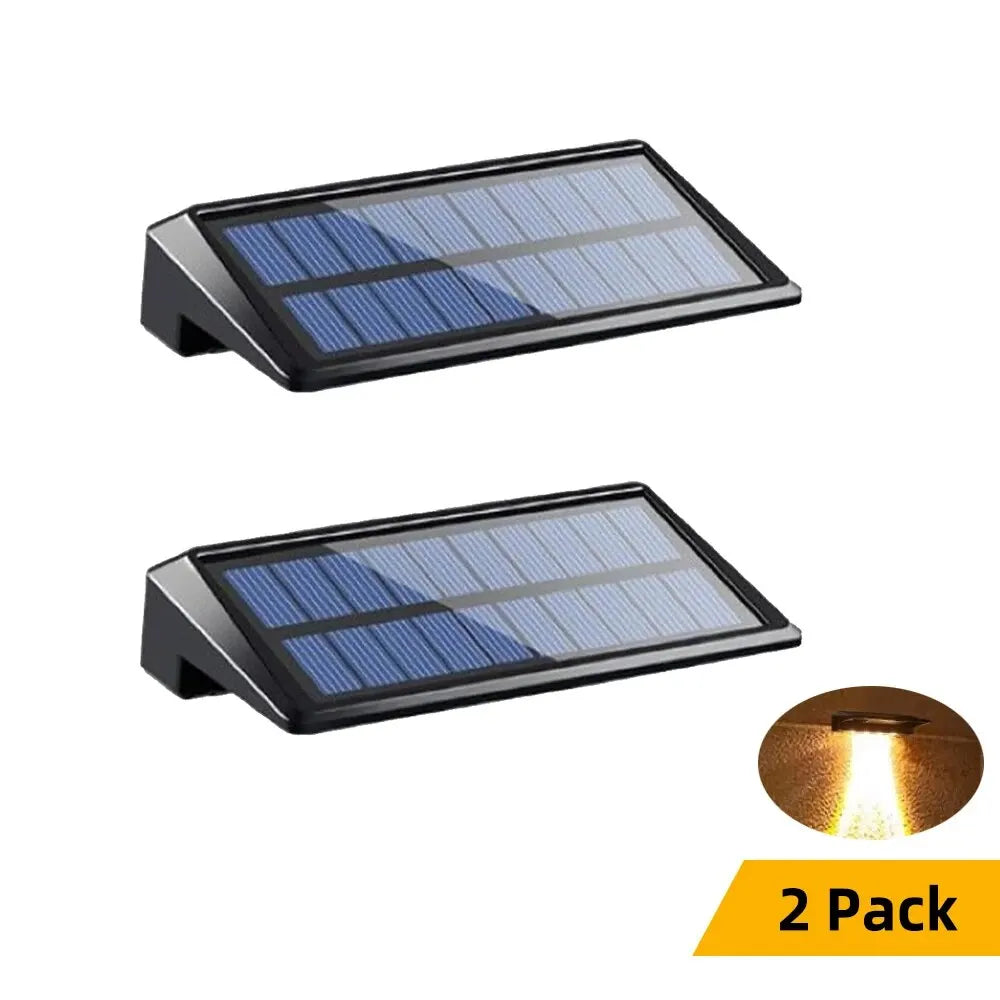 solar fence light - product view 2