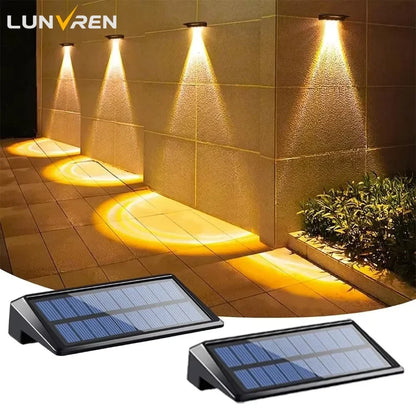 Solar LED Fence Wall Lights, product view 3