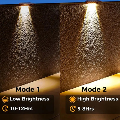 Solar LED Fence Wall Lights, product view 6