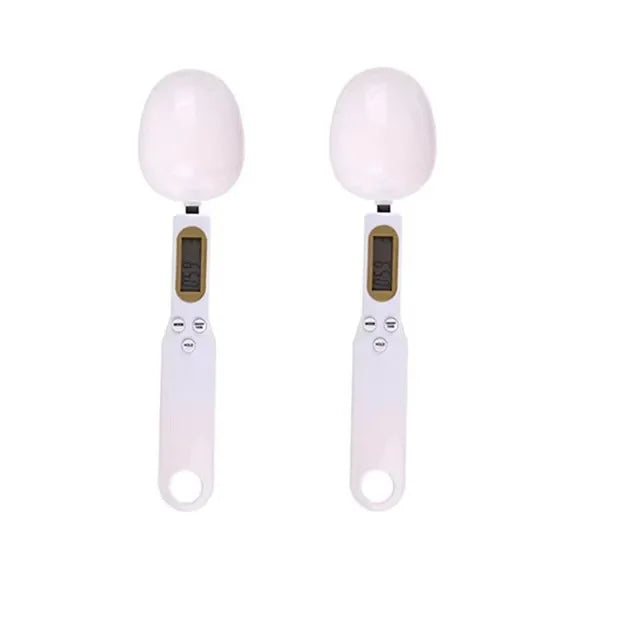 Digital Measuring Spoon Scale, LCD Display, 500g Capacity, 0.1g Precision, Unit Switching and Lock Value Function - product view 3