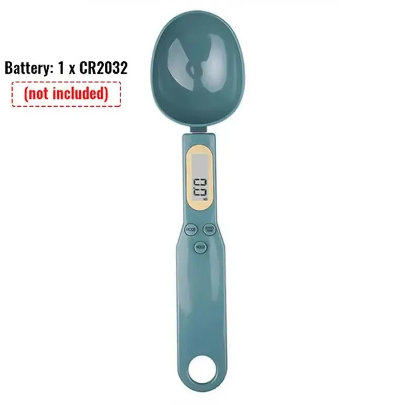 Digital Measuring Spoon Scale, LCD Display, 500g Capacity, 0.1g Precision, Unit Switching and Lock Value Function - product view 4