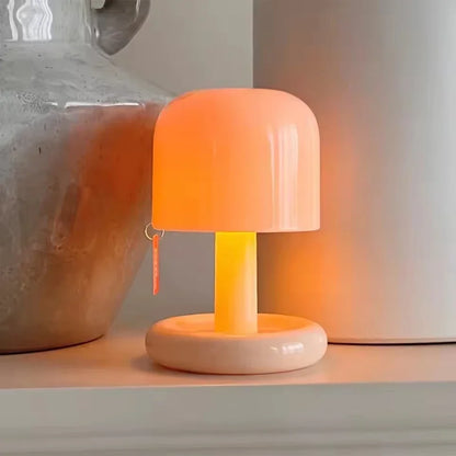 Rechargeable Sunset Night Light, ABS DIY Table Lamp with Touch-Style Inductive Switch, 5V LED Light for Bedroom and Study - product view 1