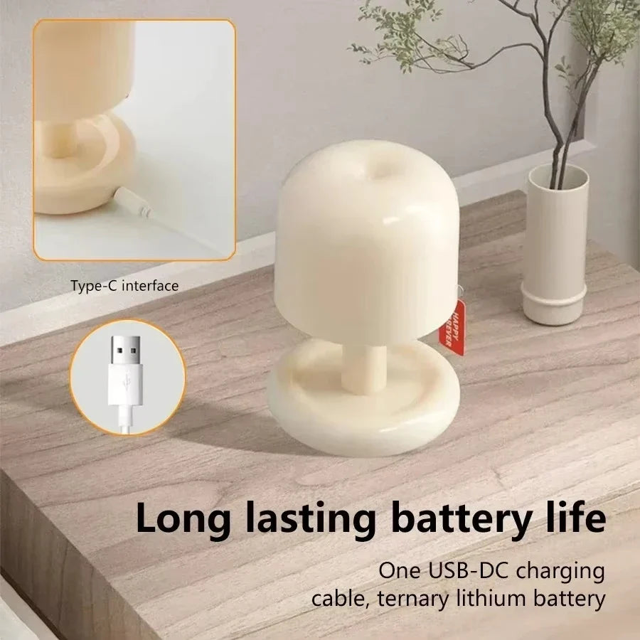 Rechargeable Sunset Night Light, ABS DIY Table Lamp with Touch-Style Inductive Switch, 5V LED Light for Bedroom and Study - product view 3
