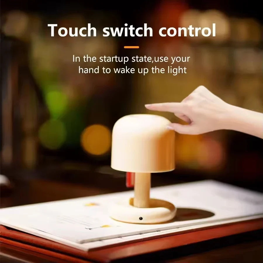 Rechargeable Sunset Night Light, ABS DIY Table Lamp with Touch-Style Inductive Switch, 5V LED Light for Bedroom and Study - product view 5