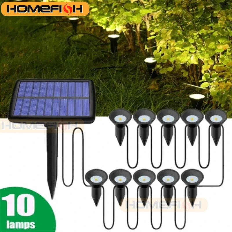 solar spotlights - product view 1