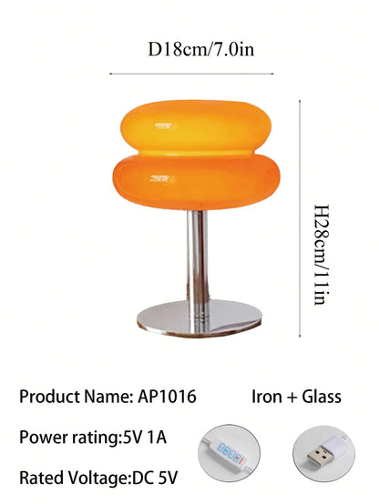 LED table lamp, product view 1