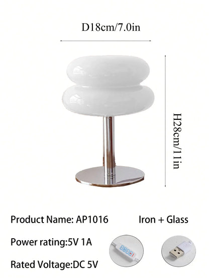 LED table lamp, product view 2
