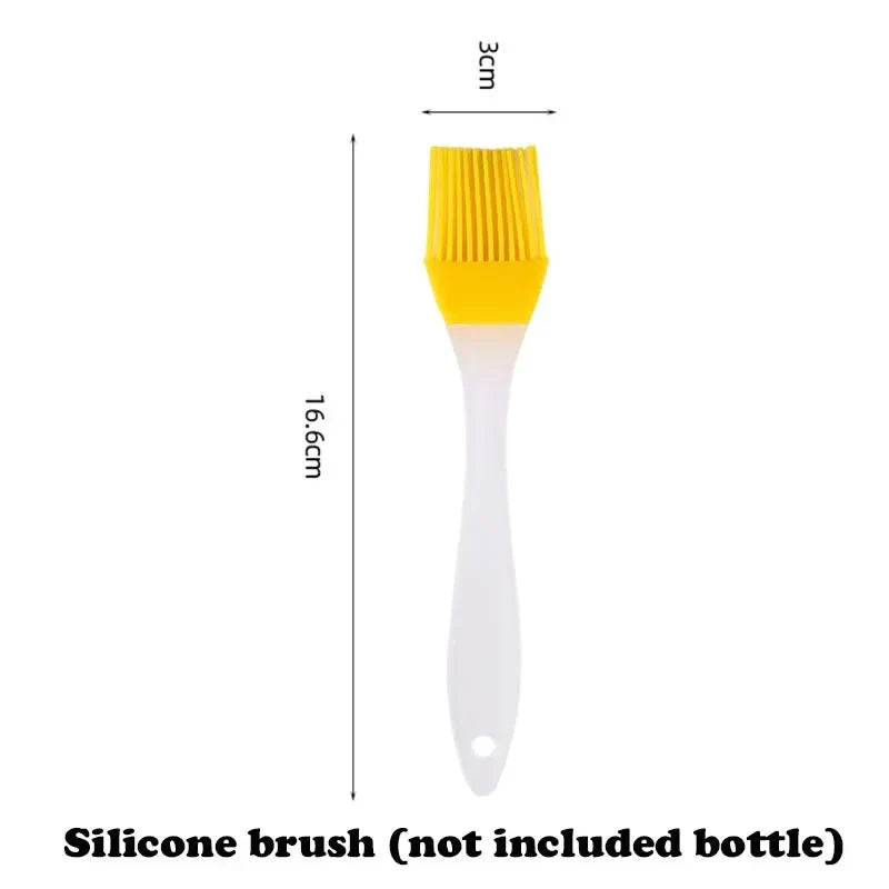Oil Spray Bottle, Even Oil Mist Sprayer for Cooking, Baking and BBQ, Transparent Plastic, 200ml, 300ml and 500ml Options - product view 1