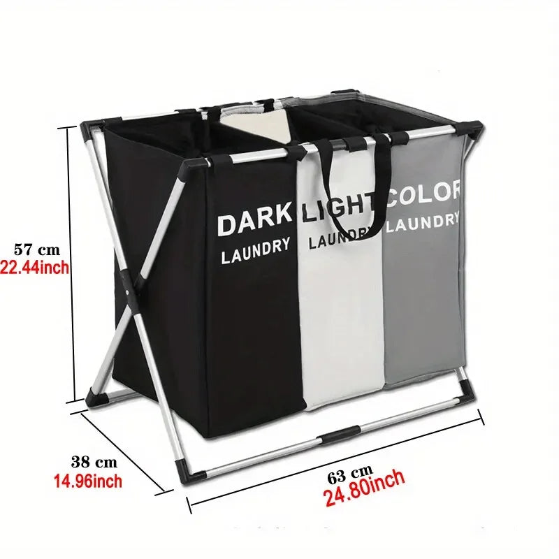 foldable laundry basket - product view 2