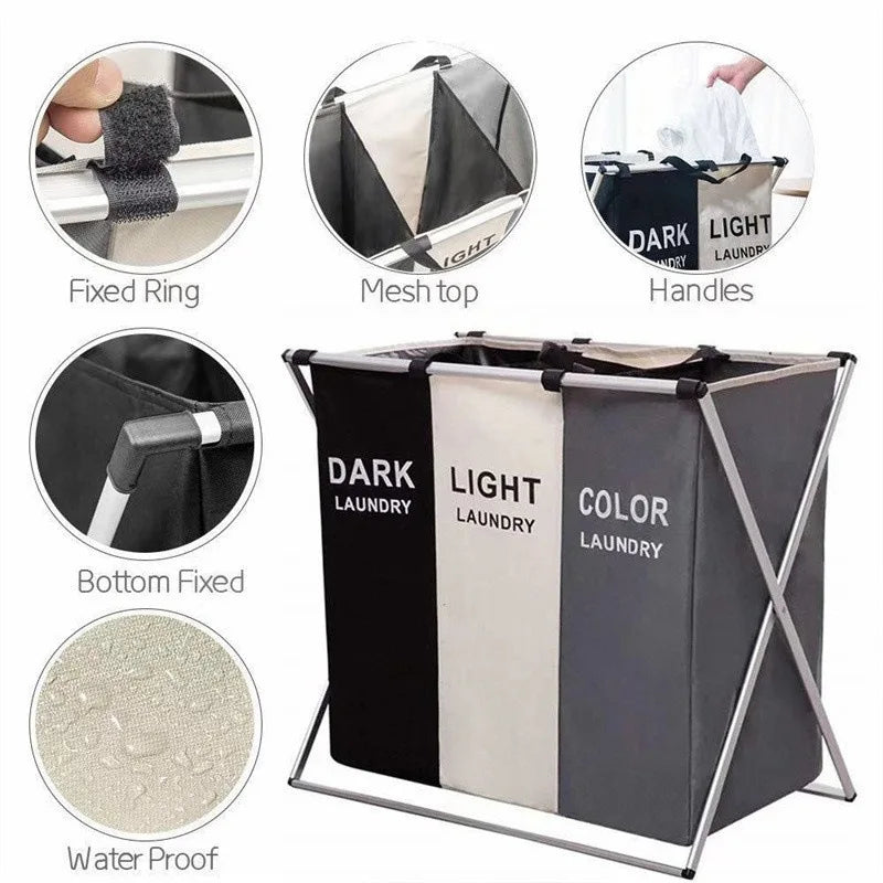 foldable laundry basket - product view 5