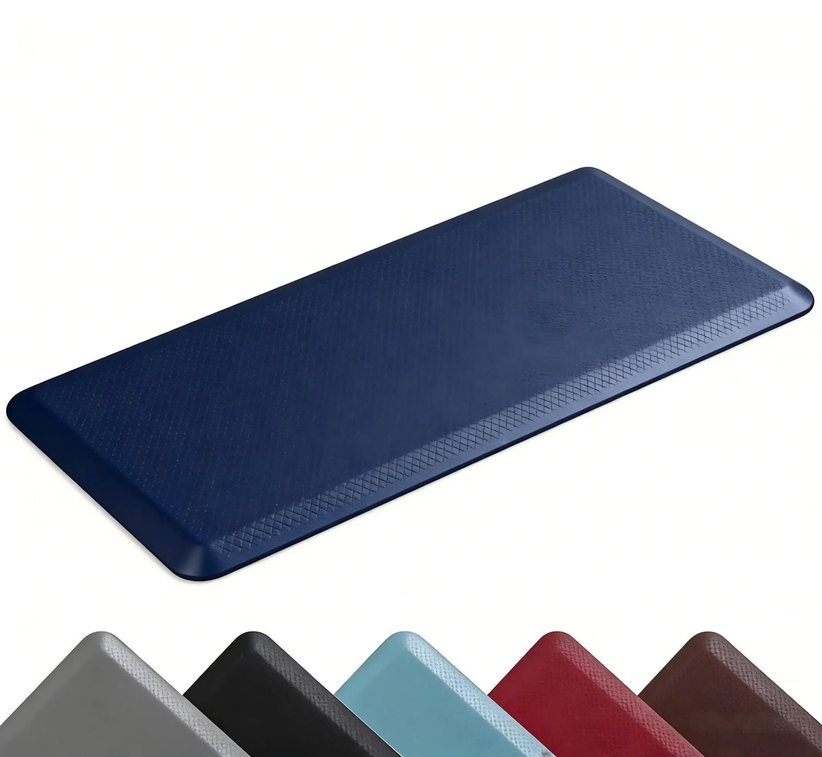 Anti-Fatigue Kitchen Mat, 12mm PVC Waterproof Non-Slip Standing Rug in 44cm Width, 3 Sizes for Kitchen and Office - product view 1