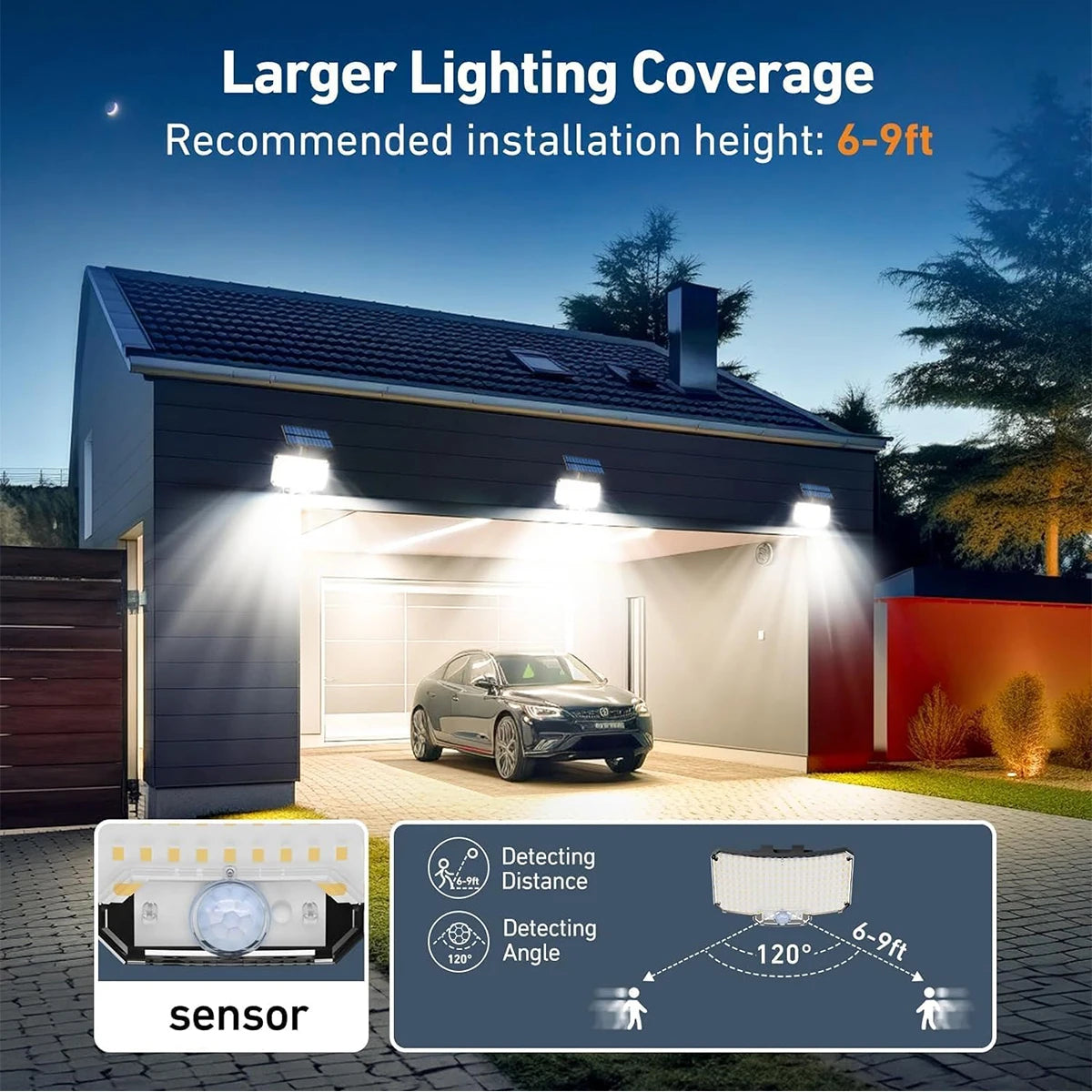 patio lights - product view 4