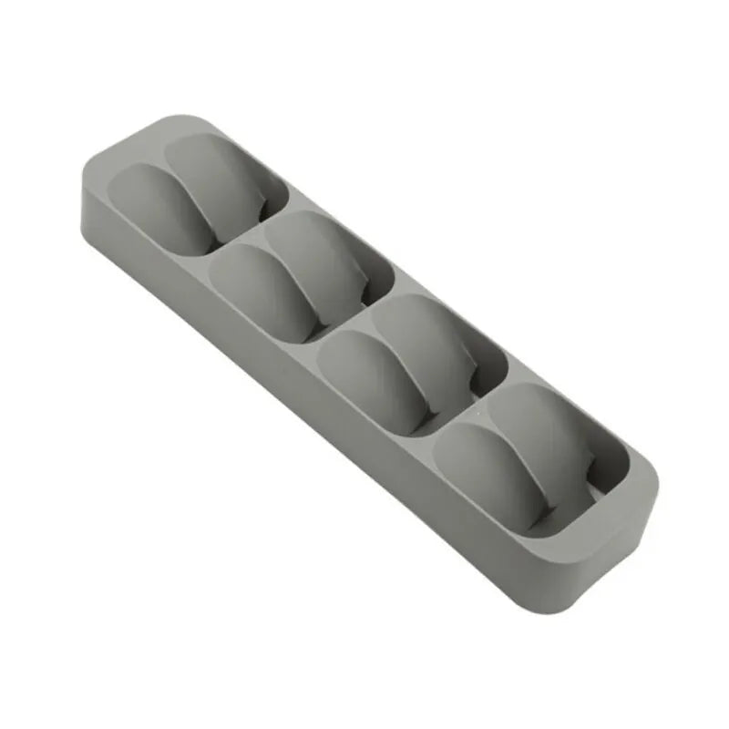 Kitchen Drawer Organizer, PA+PE Cutlery Tray for Spices, Knives, Forks and Spoons, 39.7 x 14.5 x 7.5 cm - product view 1
