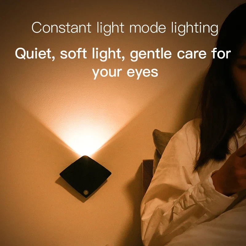 Outdoor Wall Light with Sensor Switch, ABS Body, Dry Battery Power, Bulb Included for Porch, Balcony and Corridor - product view 2