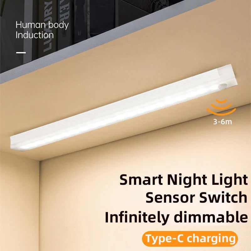 Rechargeable LED Cabinet Light, Motion Sensor, Magnetic Mount, Stepless Dimming, 10–50 cm, Closet and Kitchen Light - product view 5