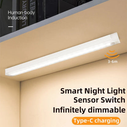 Rechargeable LED Cabinet Light, Motion Sensor, Magnetic Mount, Stepless Dimming, 10–50 cm, Closet and Kitchen Light - product view 5