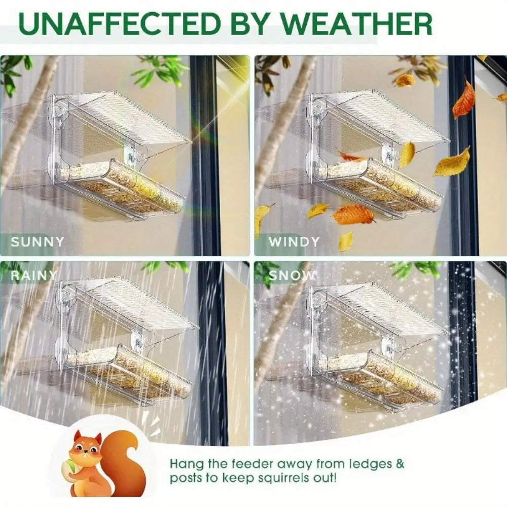 bird feeder window mount - product view 6