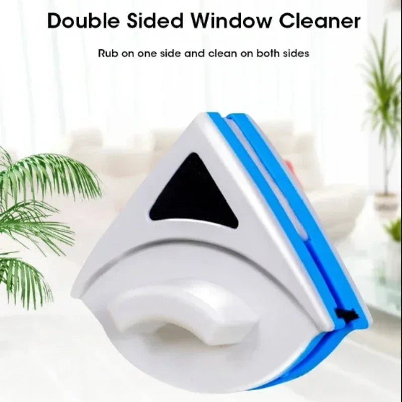Magnetic Window Cleaner, Double-Sided Glass Wiper with 2.5m Safety Rope for 3–8mm Home and Office Windows - product view 2
