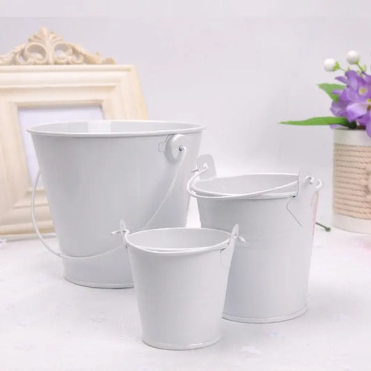 Hanging Balcony Planter, Metal Hook Flower Pot, Classic Decorative Container, S–L Sizes and 7 Colors for Balcony or Wall Display - product view 1
