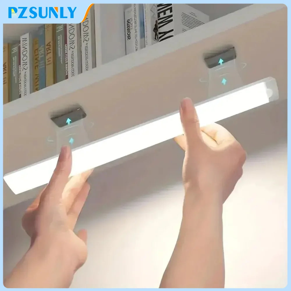 Wireless LED Cabinet Light, Rechargeable Type-C Motion Sensor Night Light, 10–50CM Options for Wardrobe, Kitchen and Stairs - product view 5