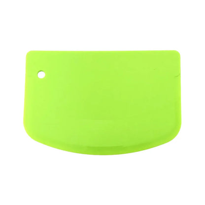 Plastic Dough Scraper, Baking Spatula for Bread, Cake, Cookie and Pizza Preparation, Multiple Colors and Tool Options - product view 5