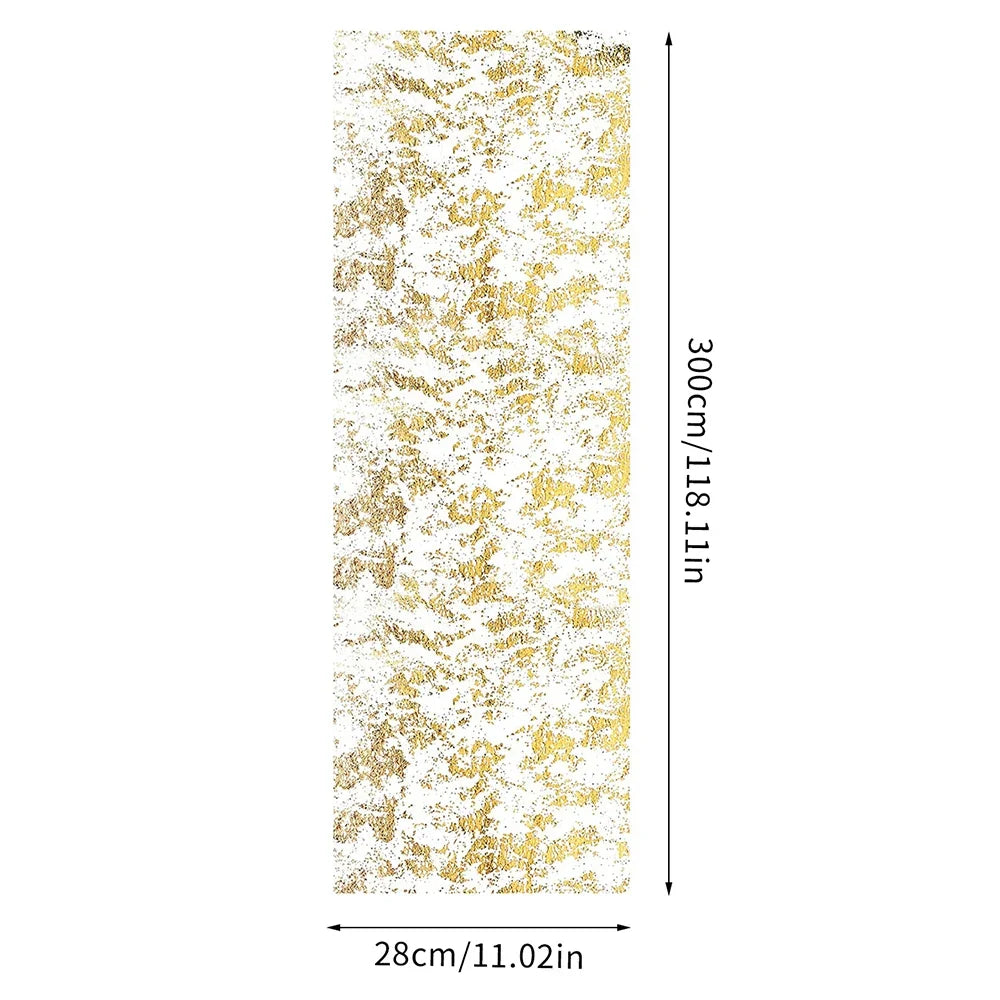 Sequin Glitter Table Runner, 300 x 28 cm Polyester Party Table Decoration, Cut-to-Length Design, 5 Color Options - product view 1